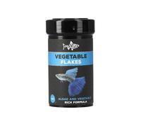 FishScience Vegetable Flakes 20g | Complete Algae & Plant-Based Diet with Spirulina, Chlorella, Kelp, Spinach, Pea, Paprika, Insect Meal, Garlic, Omega-3 & Vitamins for Healthy Vibrant Fish