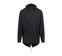 Rains - Waterproof and windbreaker jacket - Unisex - Fishtail Jacket W3 - Fishtail Jacket W3 Black for Men - Size L Black L