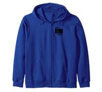 FISHTOWN Philadelphia PA Punk Rock Design Zip Hoodie