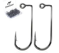FishTrip 90-Degree Jig Hook, Fishing Aberdeen Long Shank Hook Jig Maker