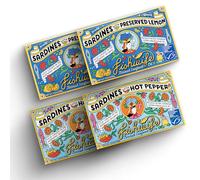 Fishwife Sardine Quad 4-Pack (2X Lemon Sardines, 2X Sardines with Pepper) | Wild Fish & Hand Packaged with Spanish Extra Virgin Olive Oil | Certified Sustainable Seafood