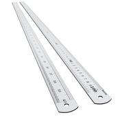 Fisima Large Stainless Steel Ruler Rule Measure Straight Edge 1 Metre Meter 40" 100cm