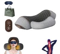 Fisiorest The 3-in-1 Neck Massager,2025 New Fisiorest Pillow Massage Neck Hump and Shoulder,TheraPillow - Pain Relief Within 15 Min,Say Goodbye to Disc Herniation and Forward Head Posture Problems (A)