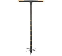 Fiskars 1000640 Handheld Auger Drill Black Metal For Gardening Tasks