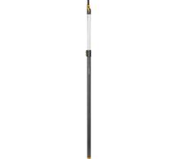 Fiskars 1000666 QuikFit Telescopic Handle 240cm Lightweight & Secure