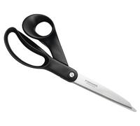 Fiskars Hardware Scissors 1020478 – 25 cm, Stainless Steel Blade, Plastic Handles, Wire Notch, Black