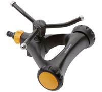 Fiskars 1023657 Lawn Sprinkler Green Plastic Adjustable Coverage