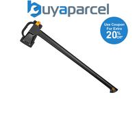 Fiskars Splitting Axe XL, Solid, With protective cover, Non-stick coated, Steel/Plastic and Glass fibre handle, Black/Orange, A26, Length: 92 cm, 2.6 kg, 1052043