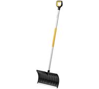 Fiskars 1057186 Snow Pusher Bent Handle Durable Aluminium/PVC Blade