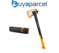 Fiskars 1069107 X28 Splitting Axe 710mm 28in + Xsharp Axe Sharpener 120740