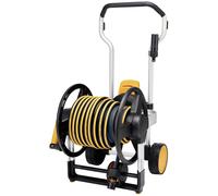 Fiskars 1071670 Comfort hose cart 13 mm 31.5 m 1/2 inch black orange