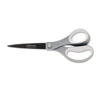 Fiskars 1541301001 Non-Stick Titanium Softgrip Scissors, 8" Length, 3 1/10" Cut