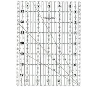 Fiskars 6x24 Folding Ruler, Acrylic, White Black, 6" x 24"