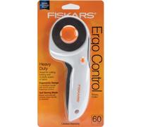 Fiskars 197940-1002 Ergo Control Rotary Cutter, 60mm