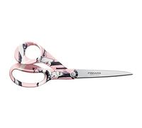 Fiskars 21cm Moomin Right-Handed Scissors - General Purpose Craft Shears for Precision Cutting, Officially Licensed, Ideal for Paper, Fabric, and More - Pink Love