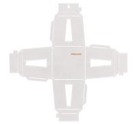 Fiskars 3D Paper Jewel, Lantern Stencil, For Creating 3D Shapes, Plastic, White, 1059568
