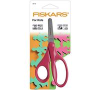 Fiskars 5" Pointed-Tip Scissors for Kids 4+ - Scissors for School or Crafting - Back to School Supplies - Color May Vary