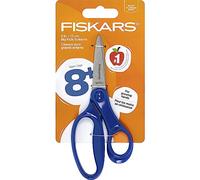 Fiskars 6" Big Kids Scissors, for Ages 8+, for School or Crafting, Premium Blue