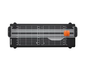 Fiskars A5 Recycled SureCut Personal Paper Trimmer 22 cm, With Stainless Steel Blade, Environmentally Friendly, 1004723