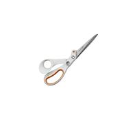 Fiskars Amplify Razor Edge, All Purpose Scissors, Length: 21 cm, Stainless Steel Blade/Plastic Handles, White/Orange, 1005223
