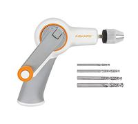 Fiskars Built To Diy Precision Hand Drill W/4 Bits-