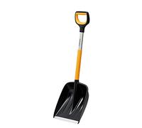 Fiskars Sneeuwschep voor de auto, X-serie, lengte: 98 cm, aluminium/polymeer, zwart/oranje/grijs, 1057393