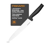 Fiskars carving knife, Hard Edge, Elegant design, Overall length: 35.1 cm, Stainless steel/plastic, 1051760