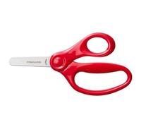 Fiskars Childrens Scissors - Blunt Safety Blades, Right Handed, 6 Years +, 13cm - Red