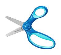 Fiskars Children's Scissors, From 6 Years, Length: 13 cm | For right- and left-handers, Metal Blade/Plastic Handles, Blue, Glitter, 1064073