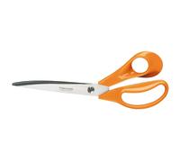 Fiskars Professional Universal Scissors 25cm Length Right Handed Stainless Steel Blade/Plastic Handles Orange Classic 1005151