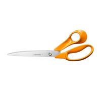 Fiskars Classic Large Universal Craft and Fabric Scissors, Right-Handed use, Total Length: 25 cm, Improved Torx Screw and More Ergonomic Handle, Quality Steel/Plastic, Orange, 1075038