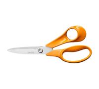 Fiskars Classic Secateurs, Serrated Blades, Right-Handed, Total Length: 18.7 cm, Improved Torx Screw and More Ergonomic Handle, Quality Steel/Plastic, Orange, 1075052