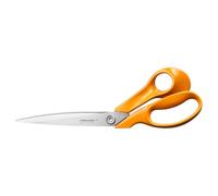 Fiskars Classic Tailor's Scissors, Right-Handed use, Total Length: 27.5 cm, Improved Torx Screw and More Ergonomic Handle, Quality Steel/Plastic, Orange, 1075056