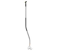 Fiskars cultivator, Ergonomic, length: 176 cm, width: 31 cm, hardened boron steel tines/aluminium handle, grey/black, 1076978
