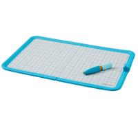 Fiskars Cutting Pen and Cutting Mat for Children Aged 8 and Over | Safe Craft Knife for Creative Paper Projects, Ceramic Blade, Blue/Orange, 1082503