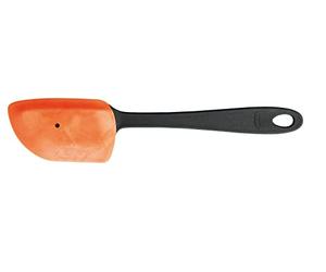Fiskars Dough Scraper for Temperatures up to 180°C, Essential, Plastic/Silicone, Length 25 cm, Black/Orange, 1065591