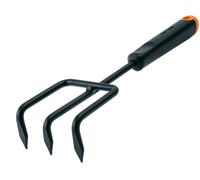 Fiskars Ergo Garden Cultivator Steel Head 30.5cm Comfortable Handle