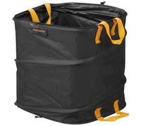 Fiskars Ergo Pop-Up Garden Bag, 73 L Waste Green Cut Carry Bag Ø 40x46 Cm