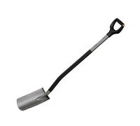Fiskars Ergonomic Rounded Spade For Comfortable Digging And Planting