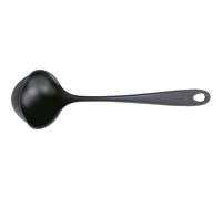 Fiskars - Essential Soup Ladle 28 cm, Black - Black