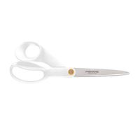 Fiskars F061200487 stationery/craft scissors Office scissors Straight cut Stainless steel, White
