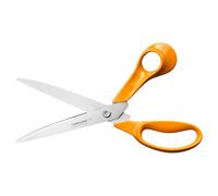 Fiskars Professional Universal Scissors 25cm Length Right Handed Stainless Steel Blade/Plastic Handles Orange Classic 1005151