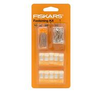 Fiskars Fastening 50 Piece Sewing Kit, Clear/Orange