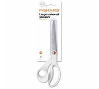Fiskars Scissors – Functional Form Universal, 24 cm, Steel/Synthetic, White (1020414)