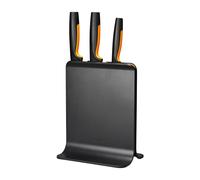 Fiskars Functional Form plastic knife block with 3 knives 4 pieces