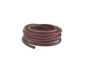 Fiskars garden hose M-L, X-series, water hose for irrigation systems, 19 mm (3/4"), length: 25 m, universal connection, UV-protected, frost-protected, torsion-resistant, red, 1076047