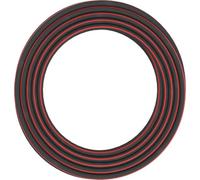 Fiskars garden hose S, Solid, water hose for irrigation systems, 19 mm (3/4"), length: 15 m, universal connection, UV-protected, frost-protected, torsion-resistant, red, 1076061