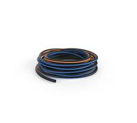 Fiskars garden hose S, Solid, water hose for manual watering, 13 mm (1/2"), length: 15 m, universal connection, UV-protected, frost-protected, torsion-resistant, blue, 1076049
