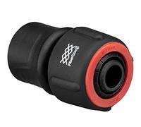 Fiskars hose connector, universal size, Ø 19 mm (3/4"), FiberComp, 40 g, black/red, FLOW, 1054787