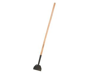 Fiskars ice pusher, blade width 17.5 cm, boron steel blade/wooden handle, black, 1001639